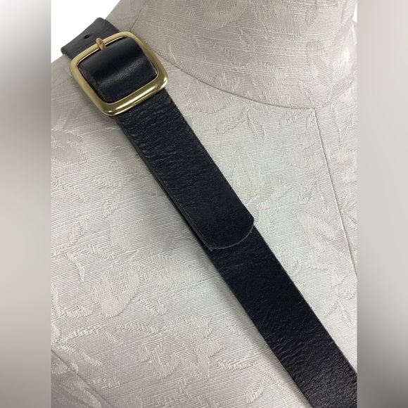 Clare V. Black Perforated Leather Fanny Pack Crossbody travel minimalist - Picture 3 of 11